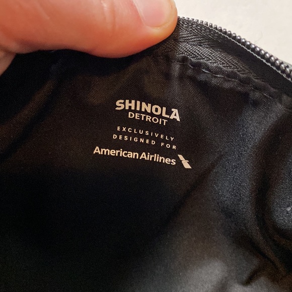 Shinola Black Leather Cosmetic Bag - Picture 6 of 10